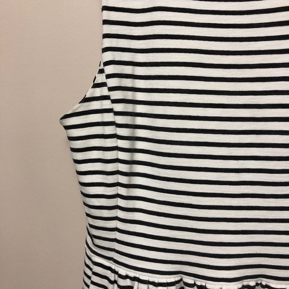 J.Crew black & white no sleeve dress - Picture 3 of 8